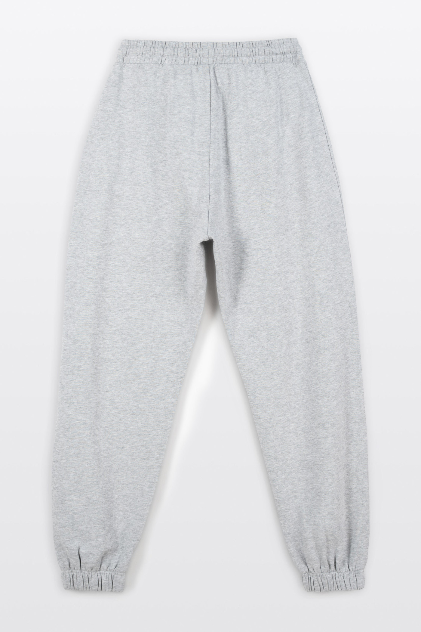 Szare spodnie dresowe OVERSIZE bez nadruków Szare spodnie dresowe OVERSIZE bez nadruków