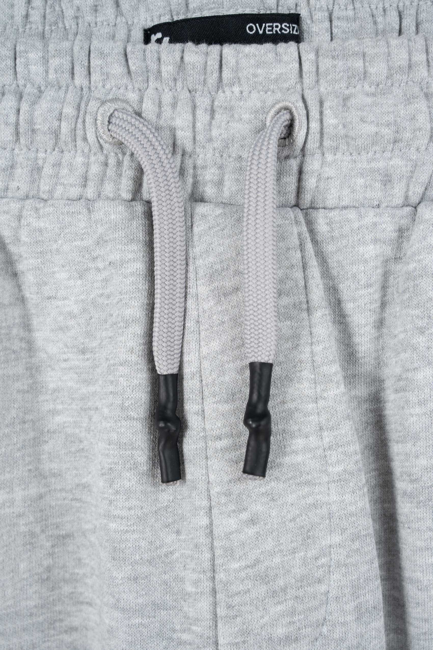 Szare spodnie dresowe OVERSIZE bez nadruków Szare spodnie dresowe OVERSIZE bez nadruków