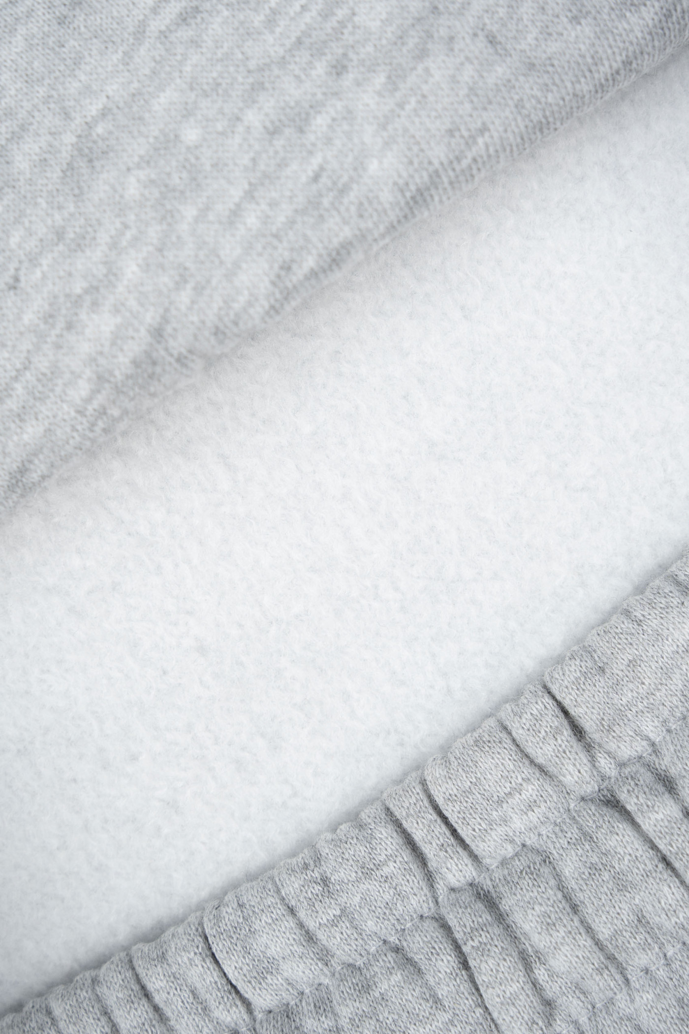 Szare spodnie dresowe OVERSIZE bez nadruków Szare spodnie dresowe OVERSIZE bez nadruków