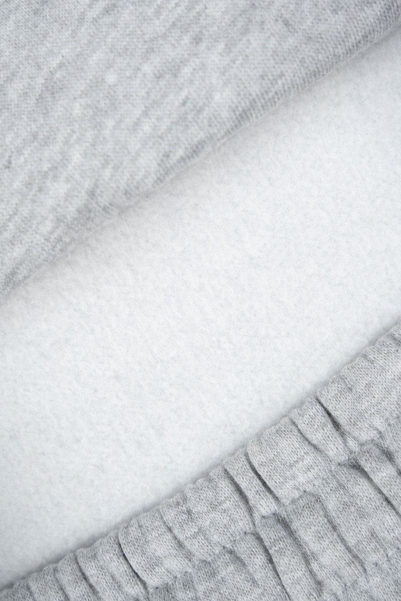 Szare spodnie dresowe OVERSIZE bez nadruków Szare spodnie dresowe OVERSIZE bez nadruków