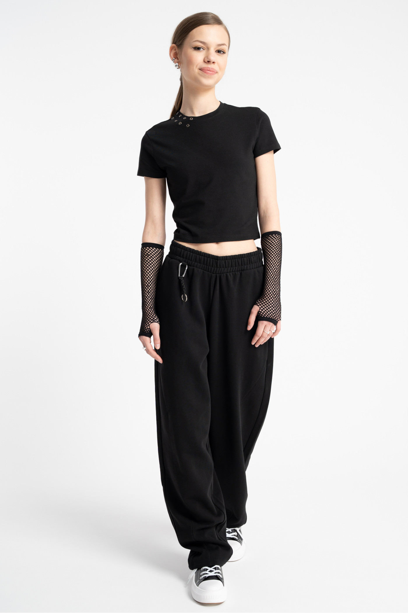 Rękawiczki z siateczki bez palców