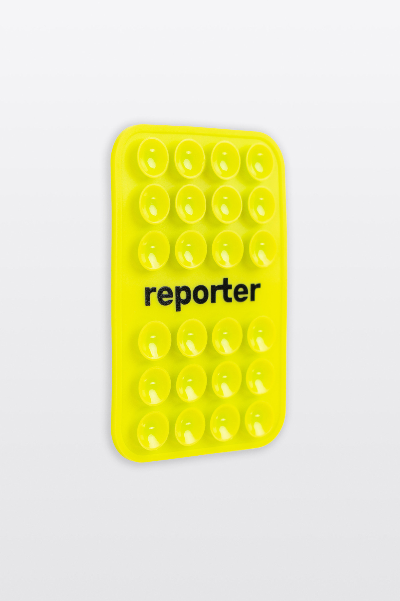 Żółty przyssawka uchwyt do telefonu