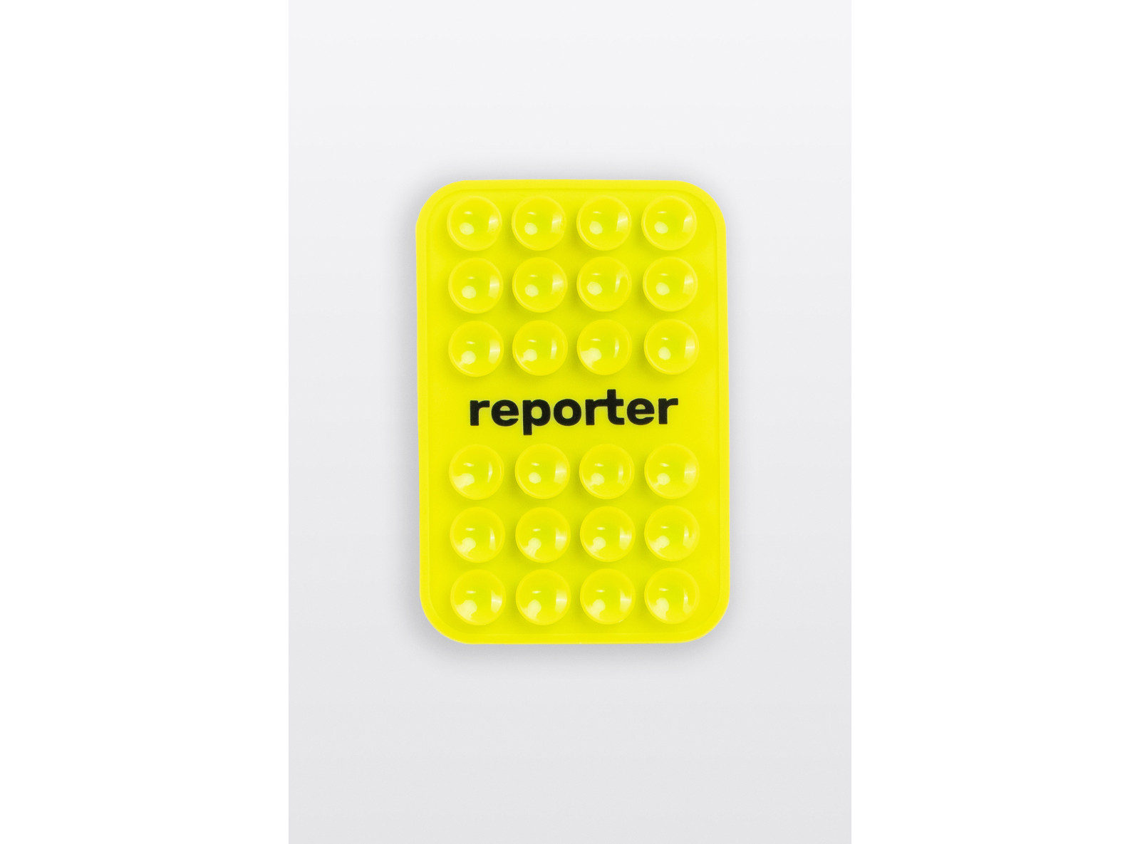 Żółty przyssawka uchwyt do telefonu