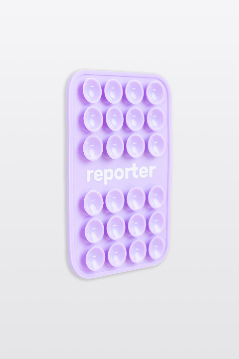 Jasnofioletowy przyssawka uchwyt do telefonu