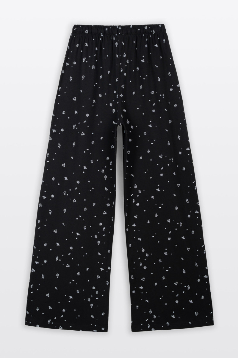 Bawełniana piżama z autorską świąteczną grafiką