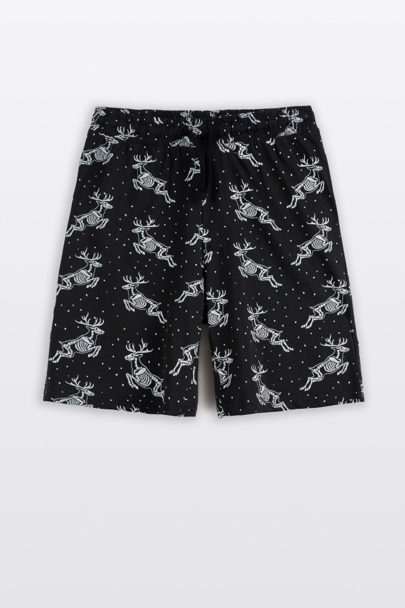 Bawełniana piżama z autorską świąteczną grafiką