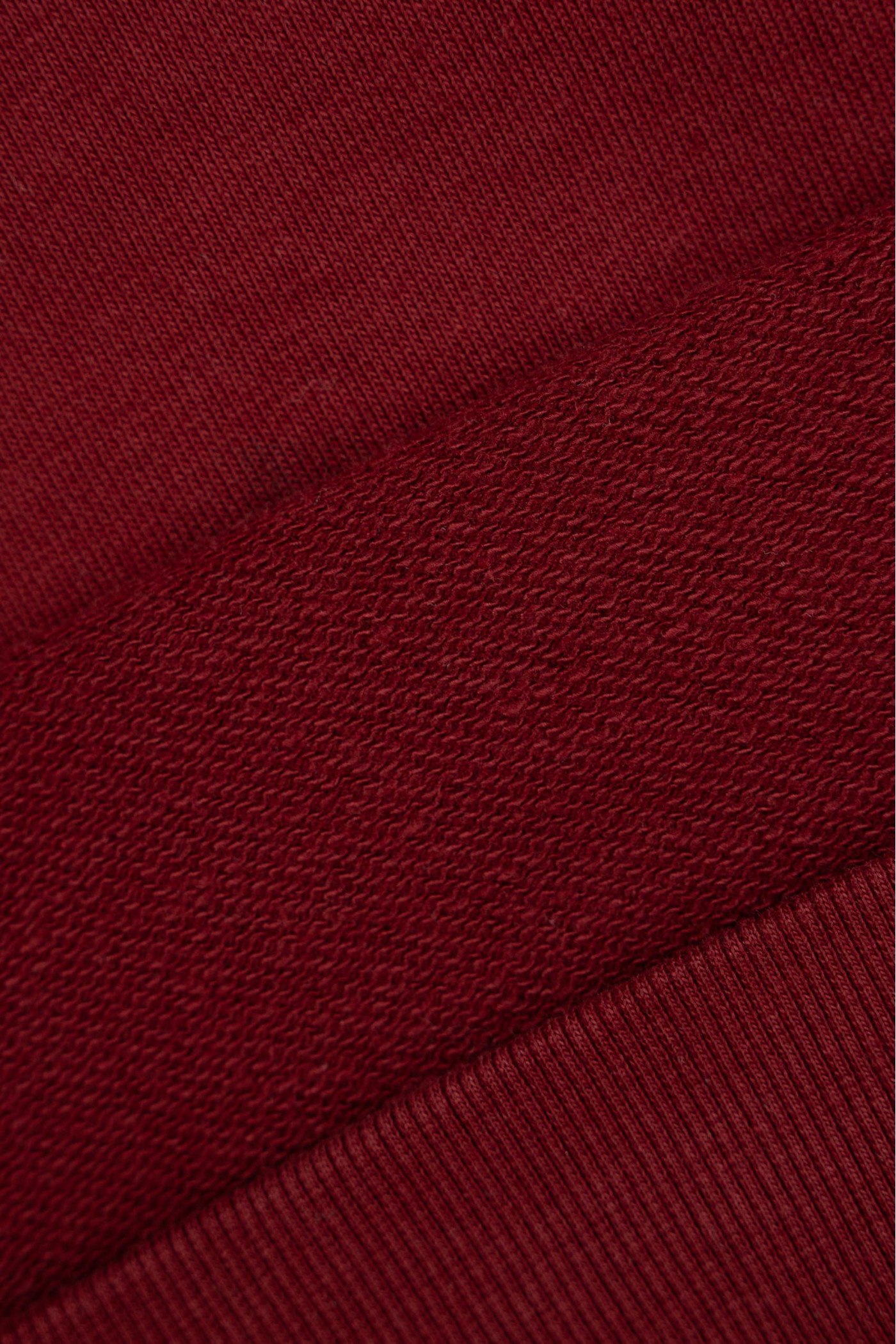 Bordowa bluza REGULAR z nadrukiem na całości