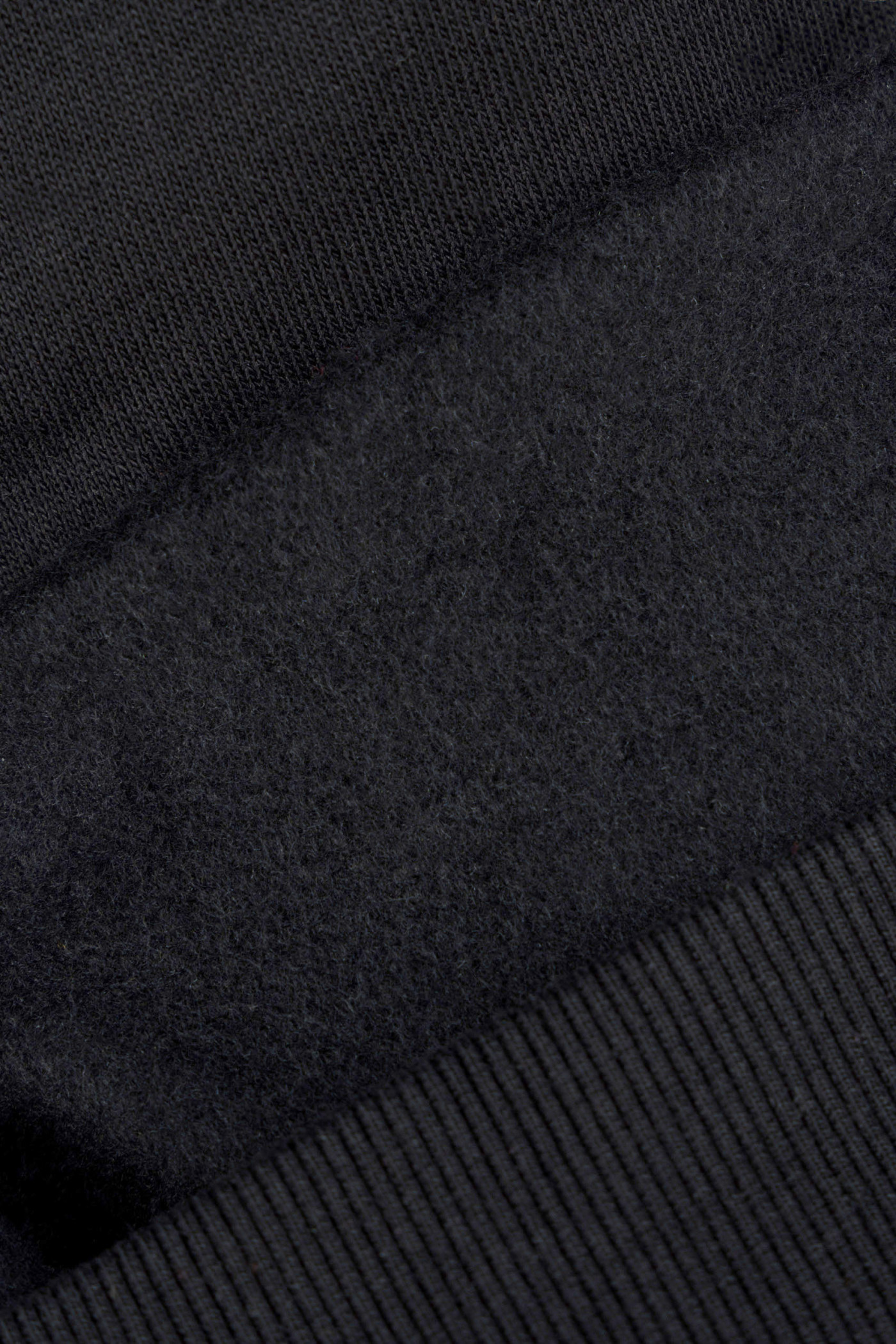 Czarna bluza BOXY z kapturem z aplikacją z dżetów z tyłu