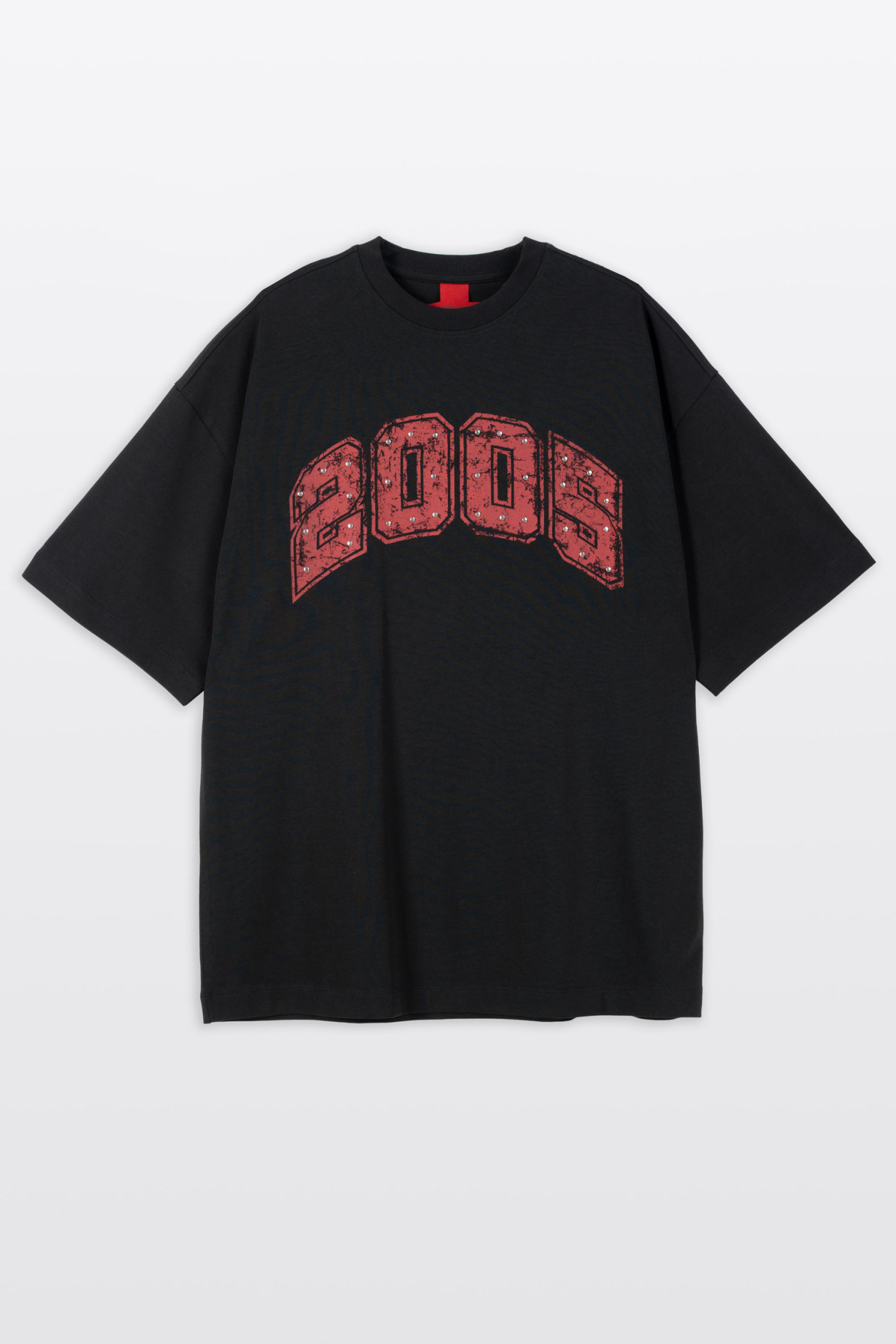 2005xReporter Czarny t-shirt OVERSIZE