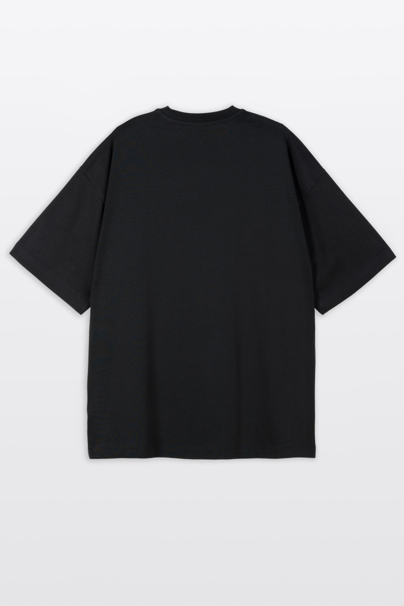 2005xReporter Czarny t-shirt OVERSIZE