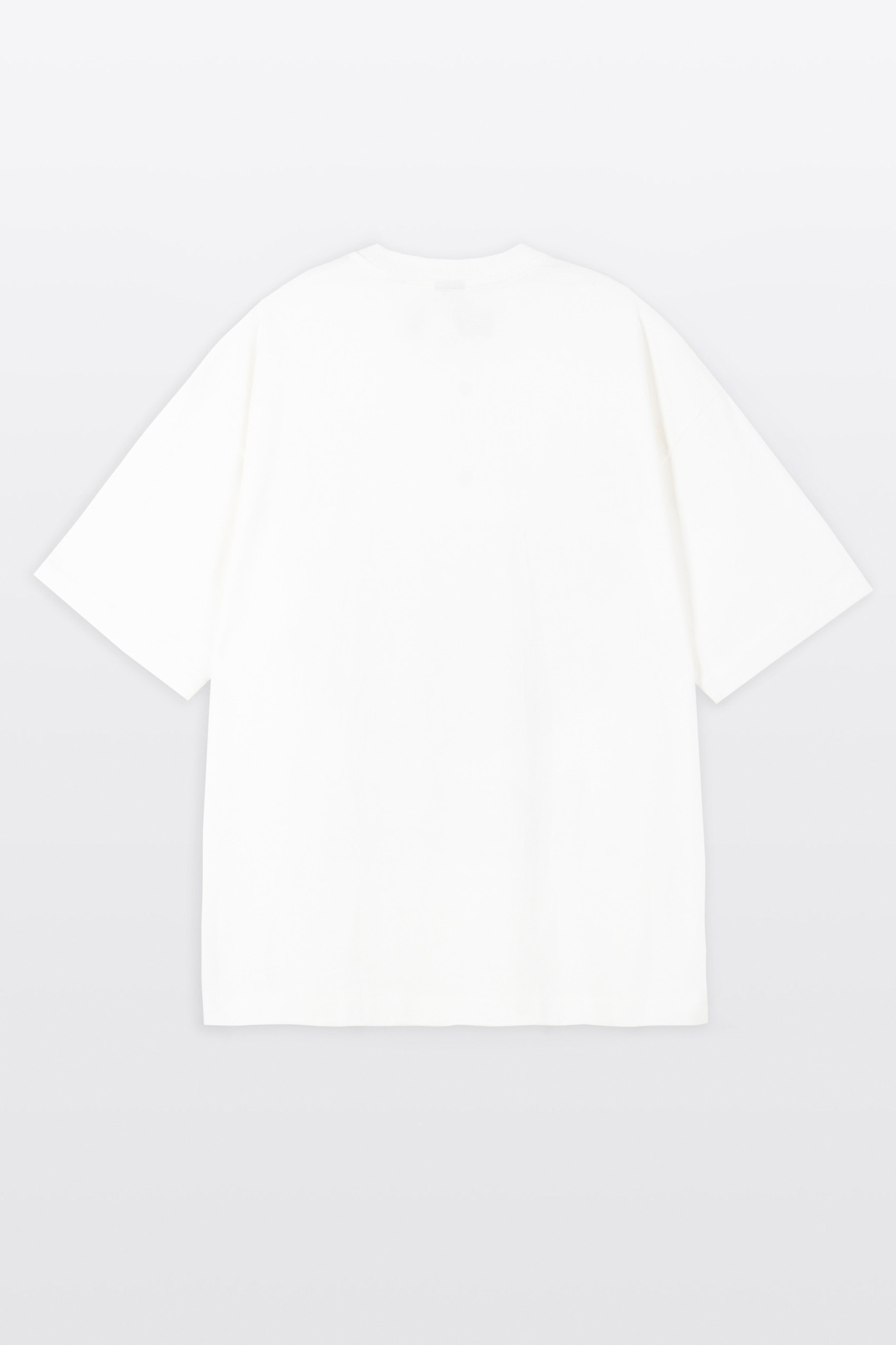 2005xReporter Biały t-shirt OVERSIZE