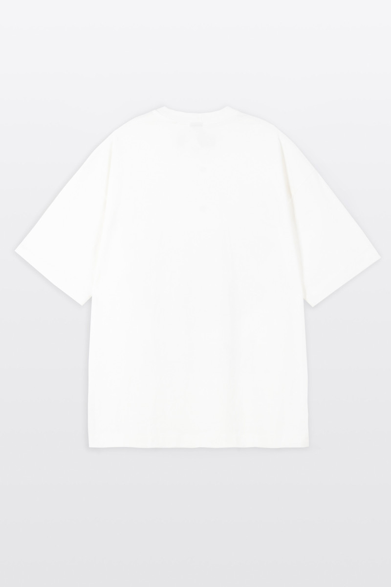 2005xReporter Biały t-shirt OVERSIZE