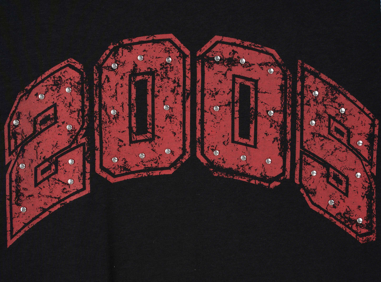 2005xReporter Czarny t-shirt OVERSIZE