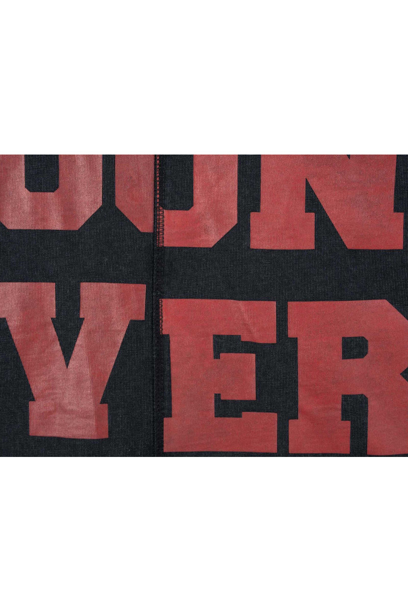 2005xReporter Czarny longsleeve, kremowy