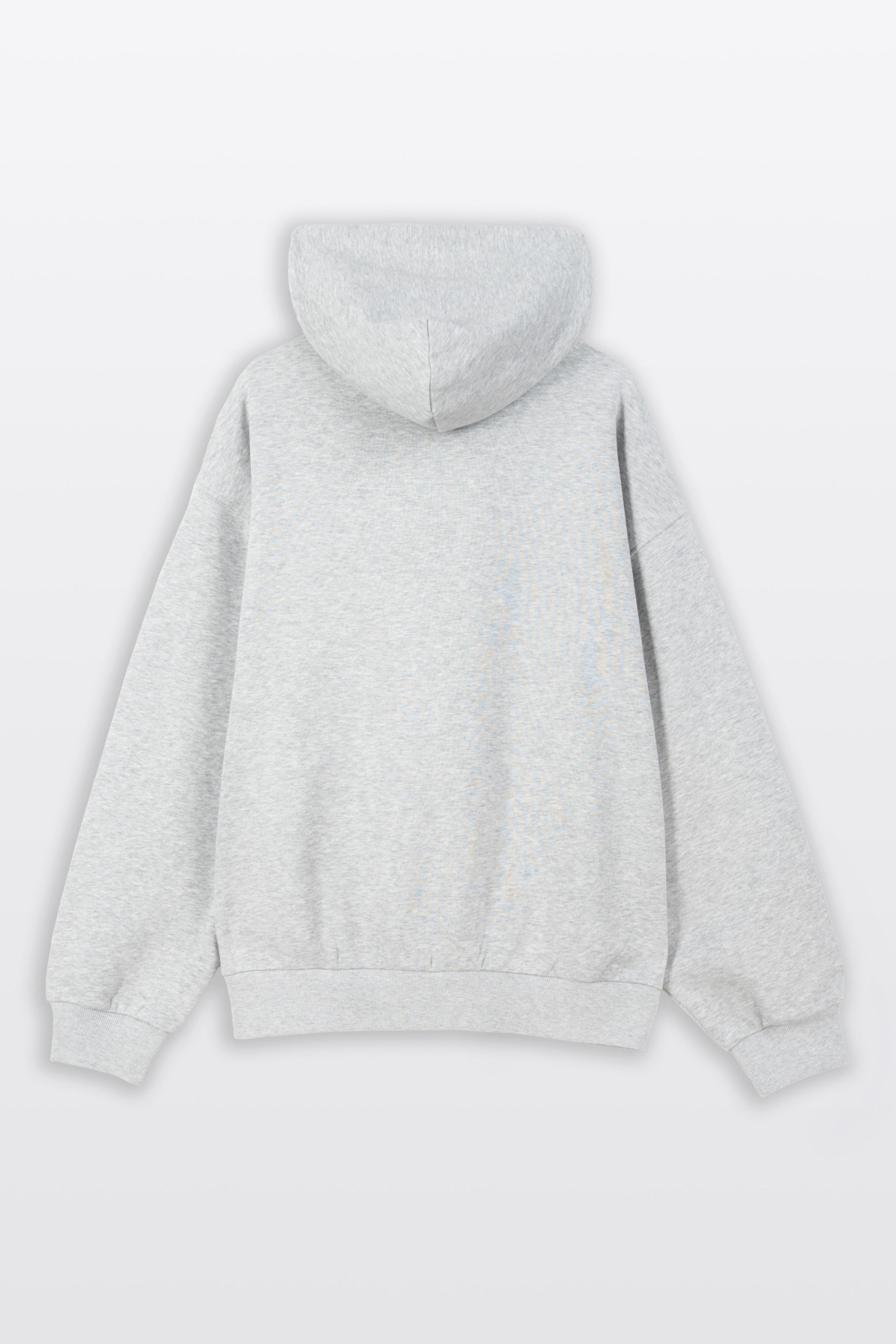 2005xReporter Szara bluza OVERSIZE z kapturem