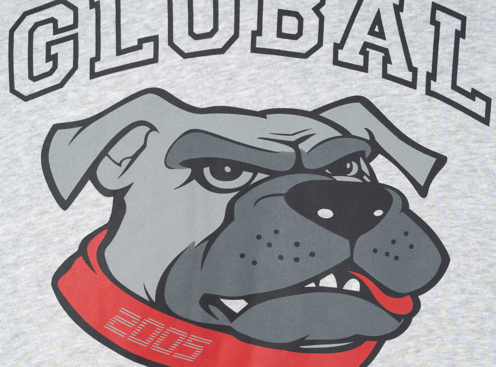 2005xReporter Szara bluza OVERSIZE z kapturem