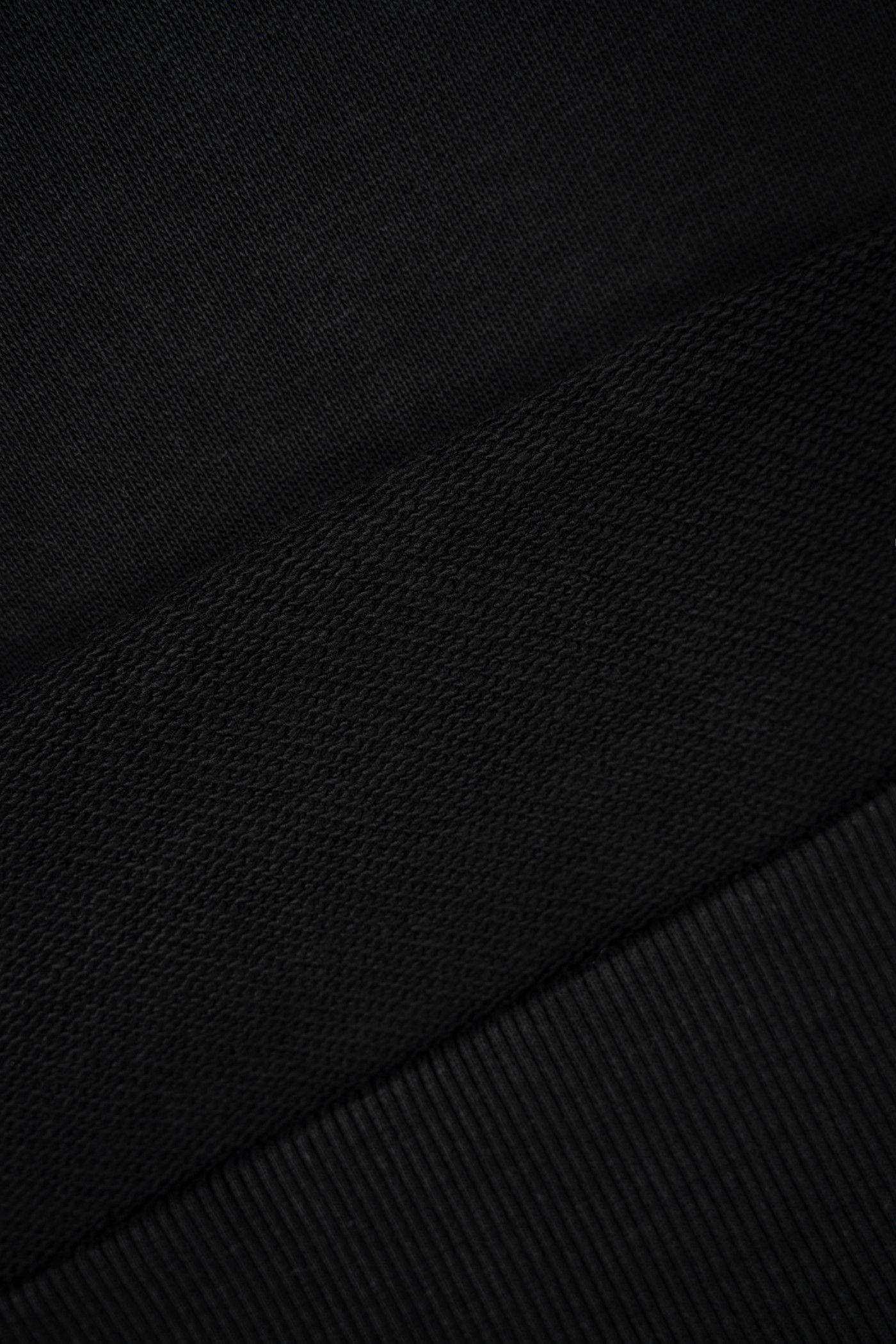 2005xReporter Czarna bluza OVERSIZE z kapturem