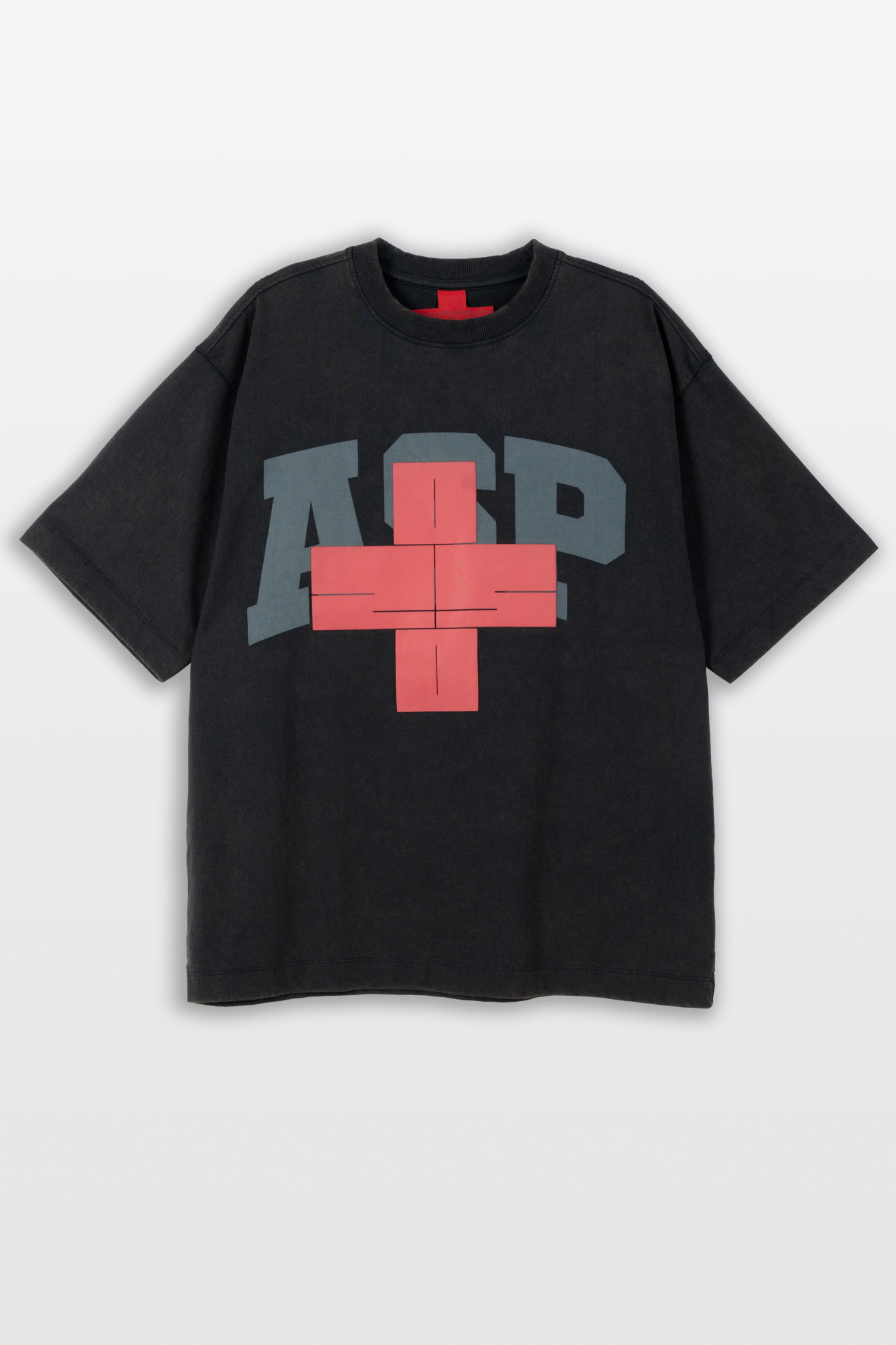 2005xReporter Czarny t-shirt OVERSIZE