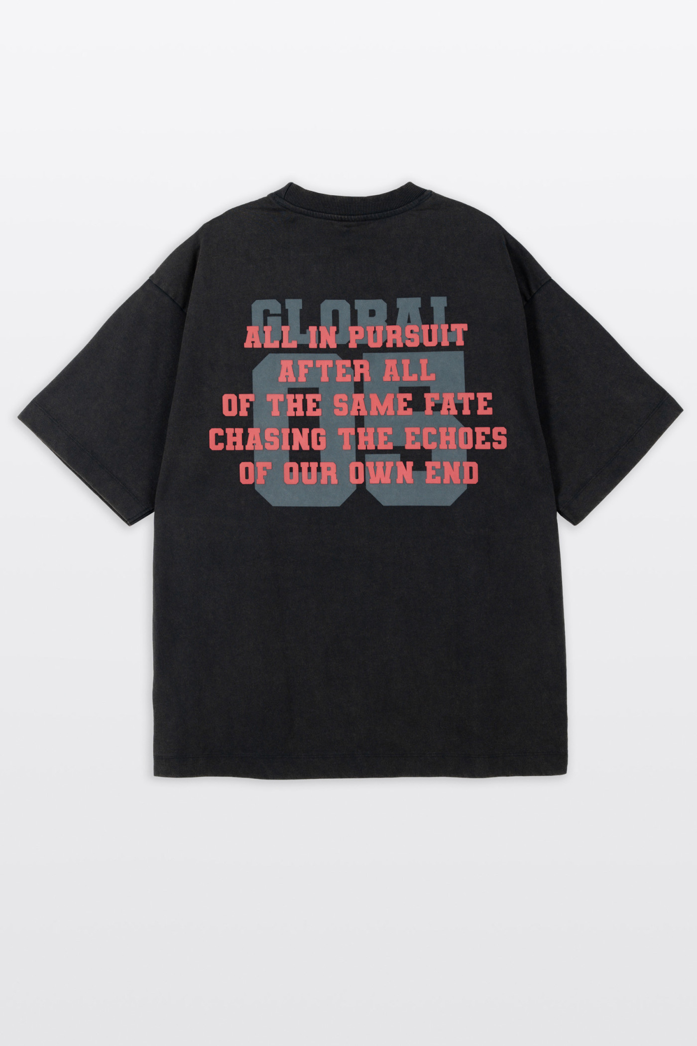 2005xReporter Czarny t-shirt OVERSIZE