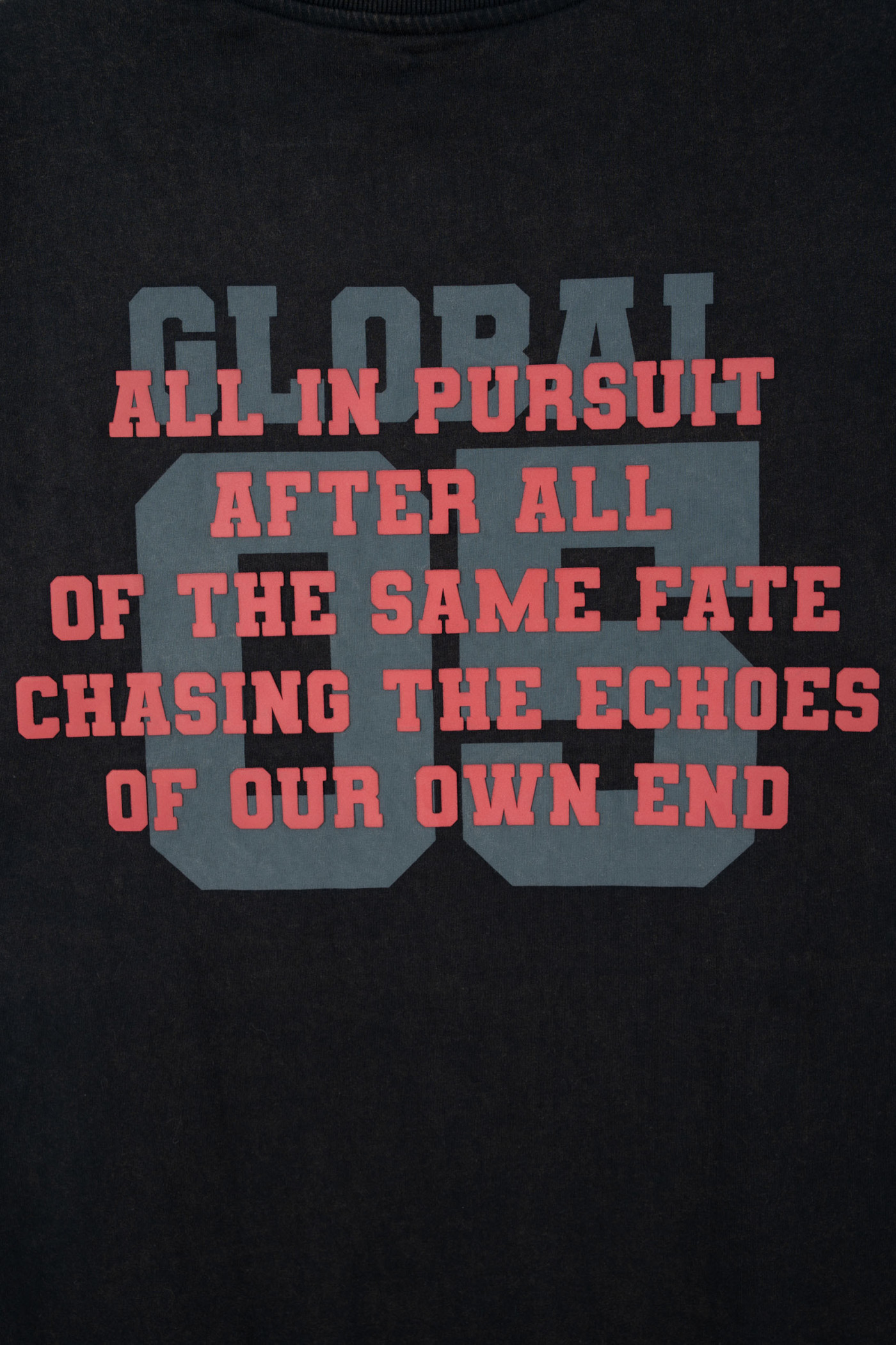 2005xReporter Czarny t-shirt OVERSIZE