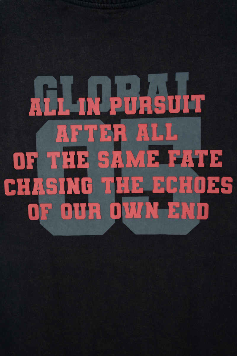 2005xReporter Czarny t-shirt OVERSIZE