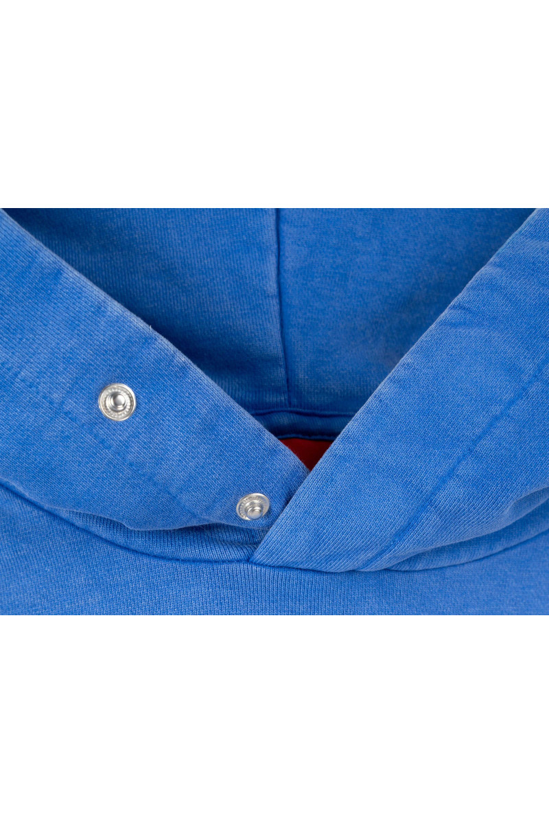 2005xReporter Niebieska bluza BOXY z kapturem, granatowy