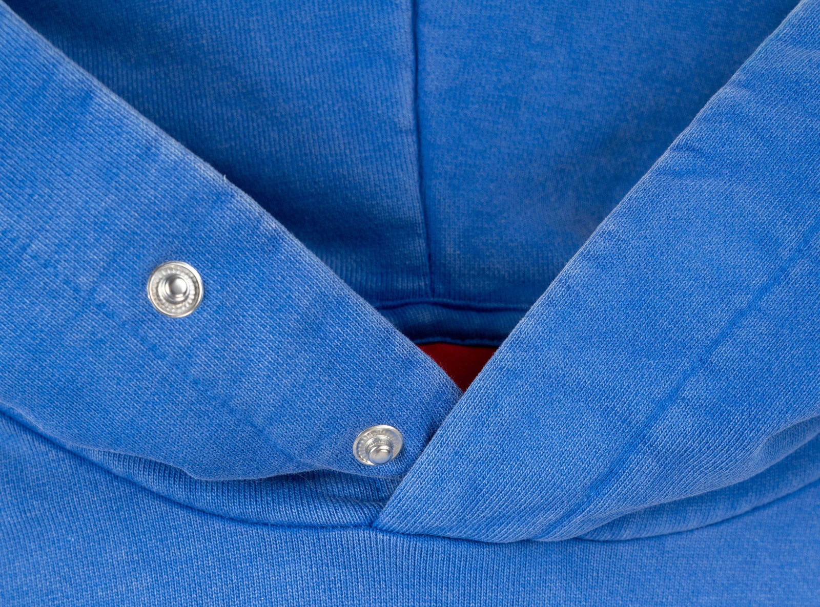 2005xReporter Niebieska bluza BOXY z kapturem