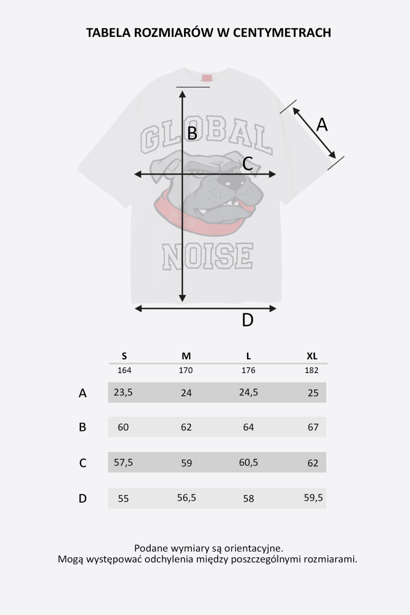 2005xReporter Biały t-shirt OVERSIZE