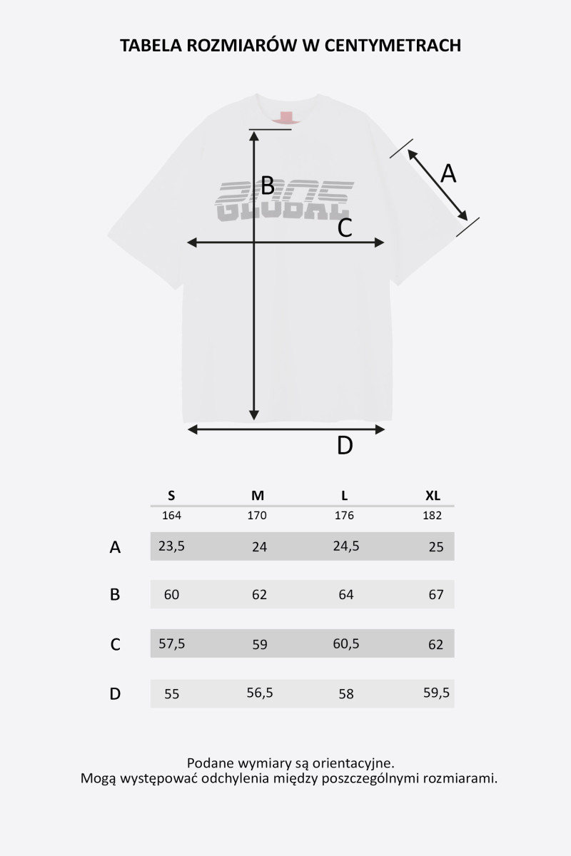 2005xReporter Biały t-shirt OVERSIZE