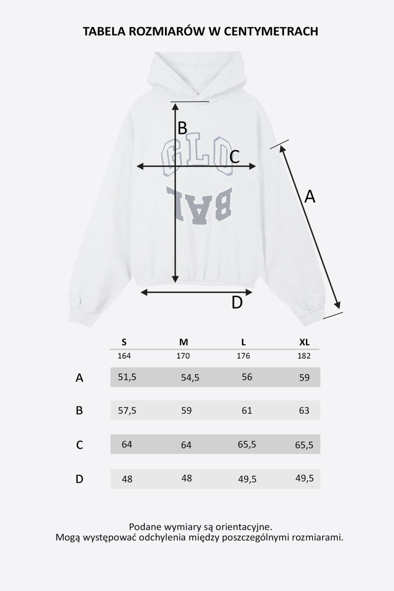 2005xReporter Szara bluza OVERSIZE z kapturem