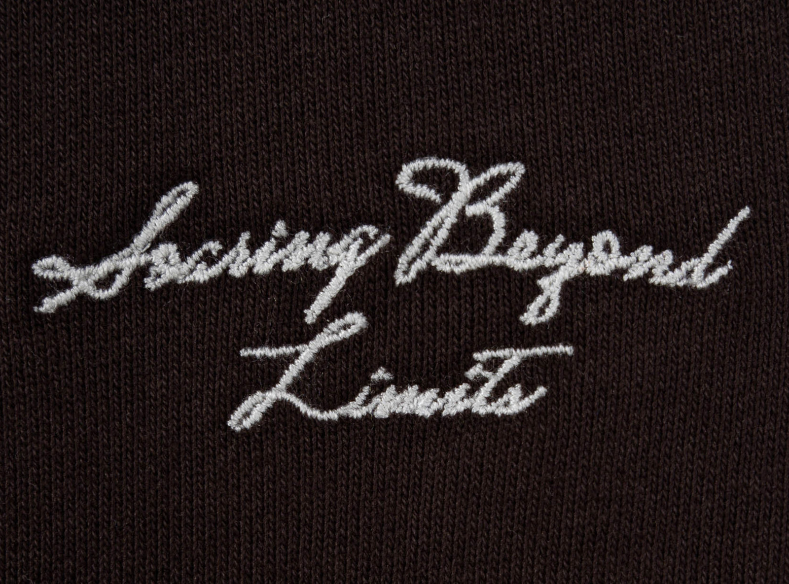 Brązowe spodnie dresowe bez ściągacza na dole