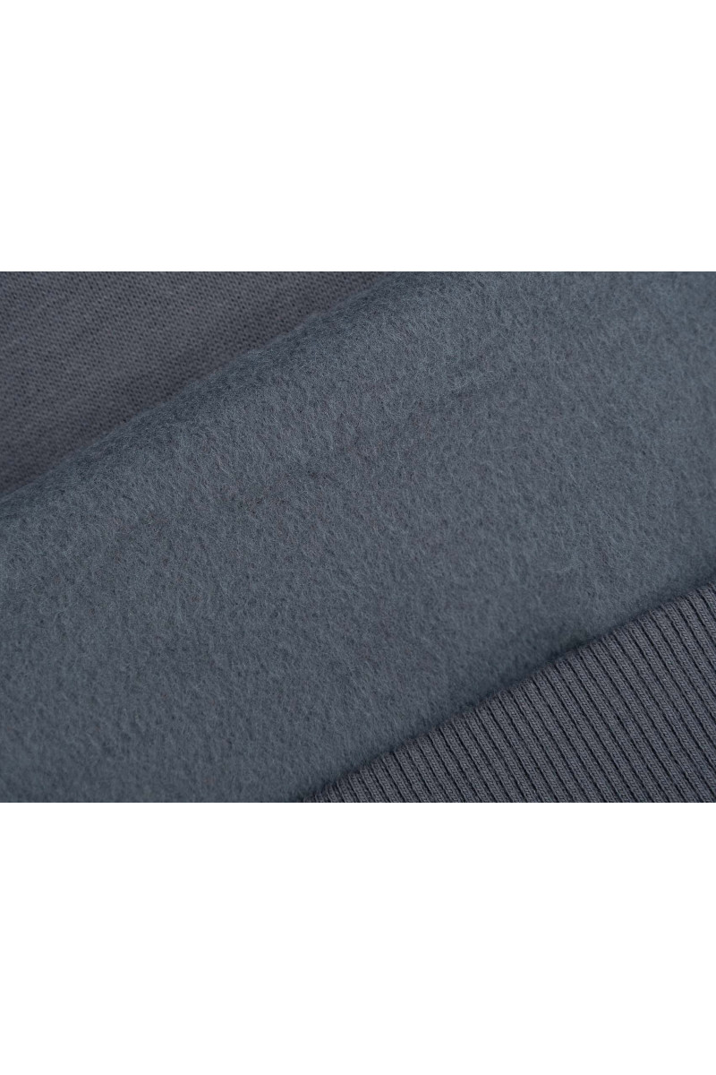 Szara bluza BOXY z modnymi cięciami, szary