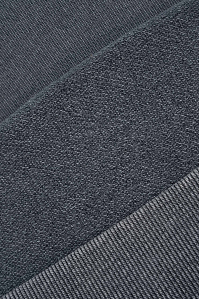 Szara bluza BOXY z surowymi wykończeniami, szary