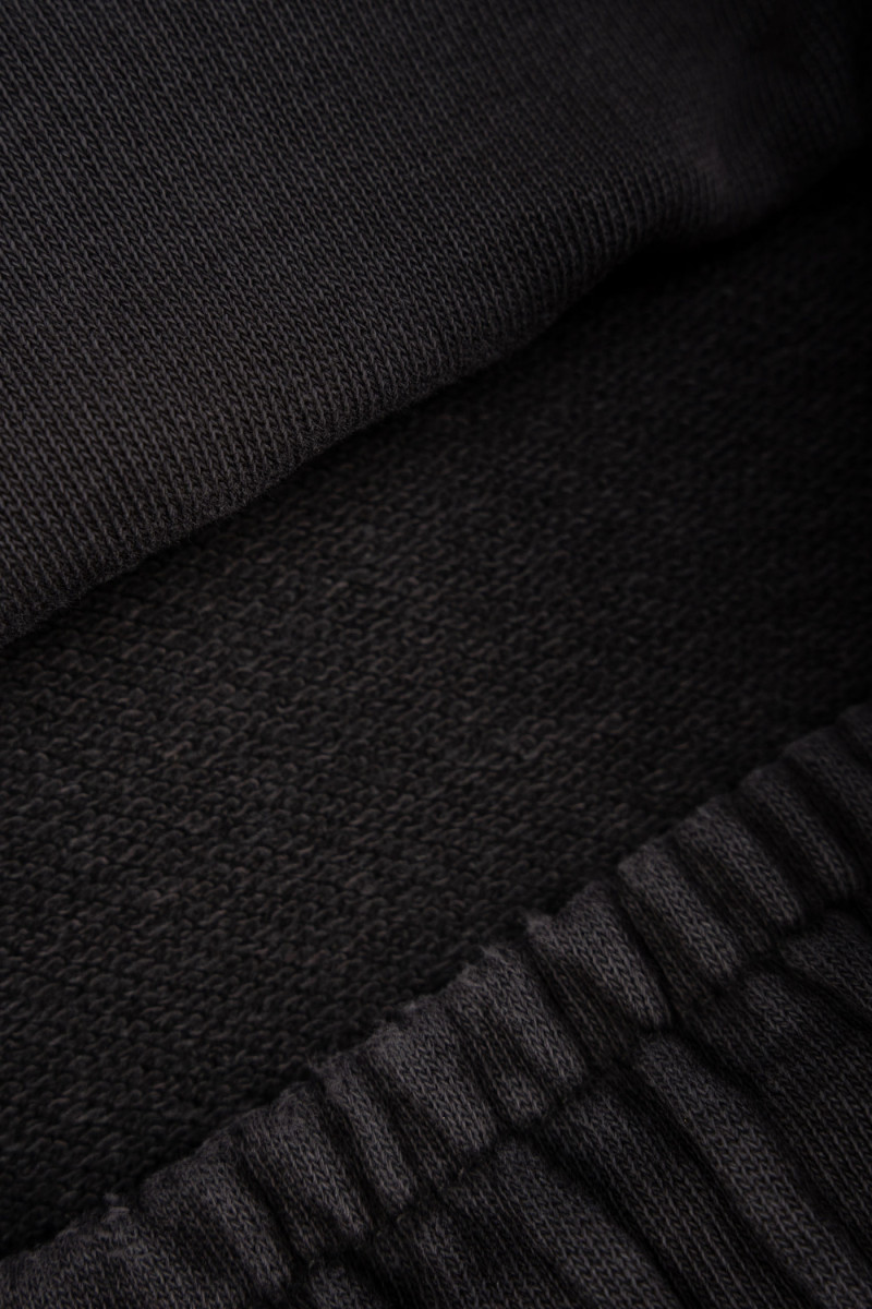 Brązowe spodnie dresowe  WIDE LEG z zaszewkami na kolanach, seledynowy