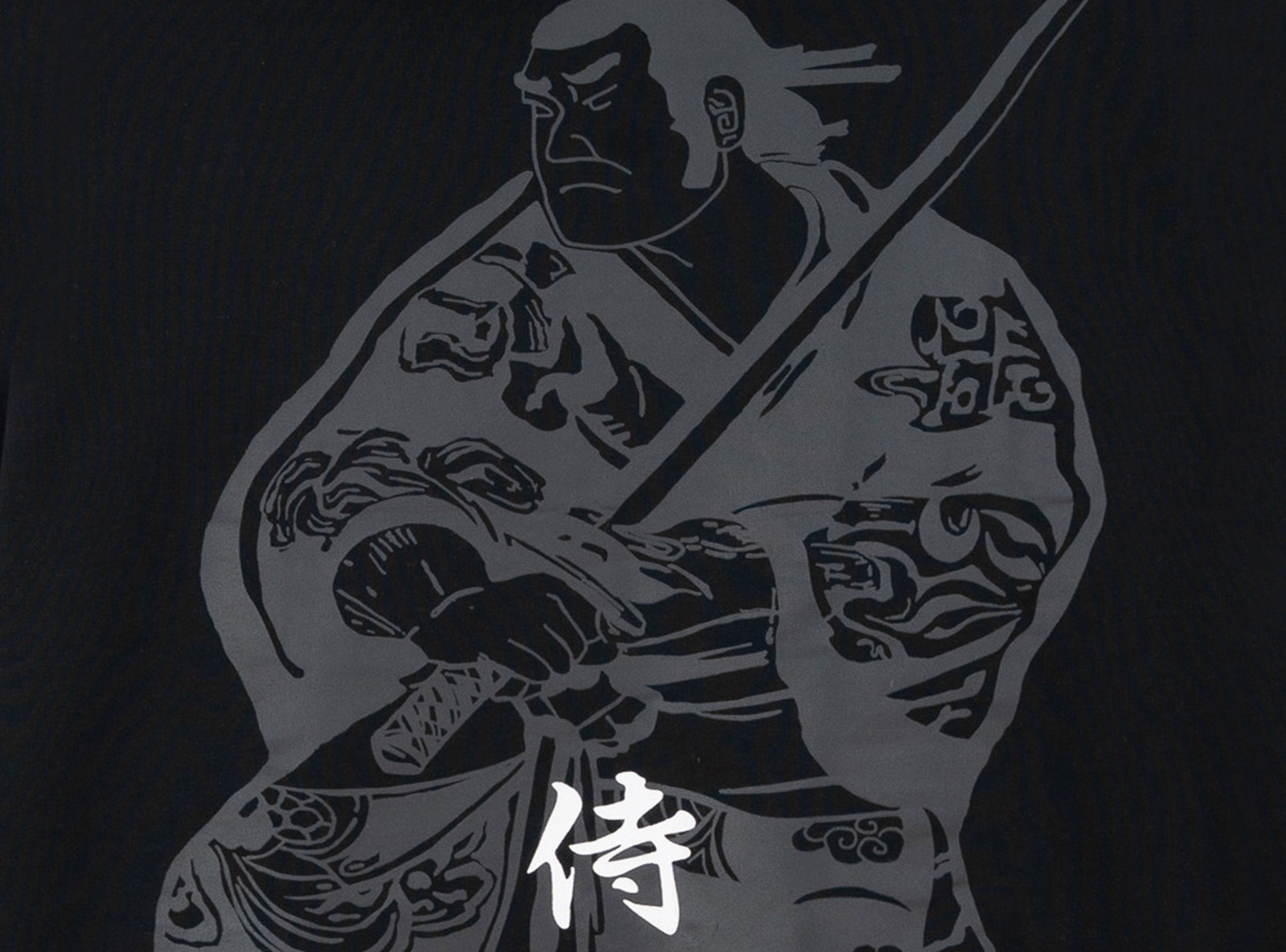 Czarna bluza REGULAR z kapturem z autorska grafiką z tyłu