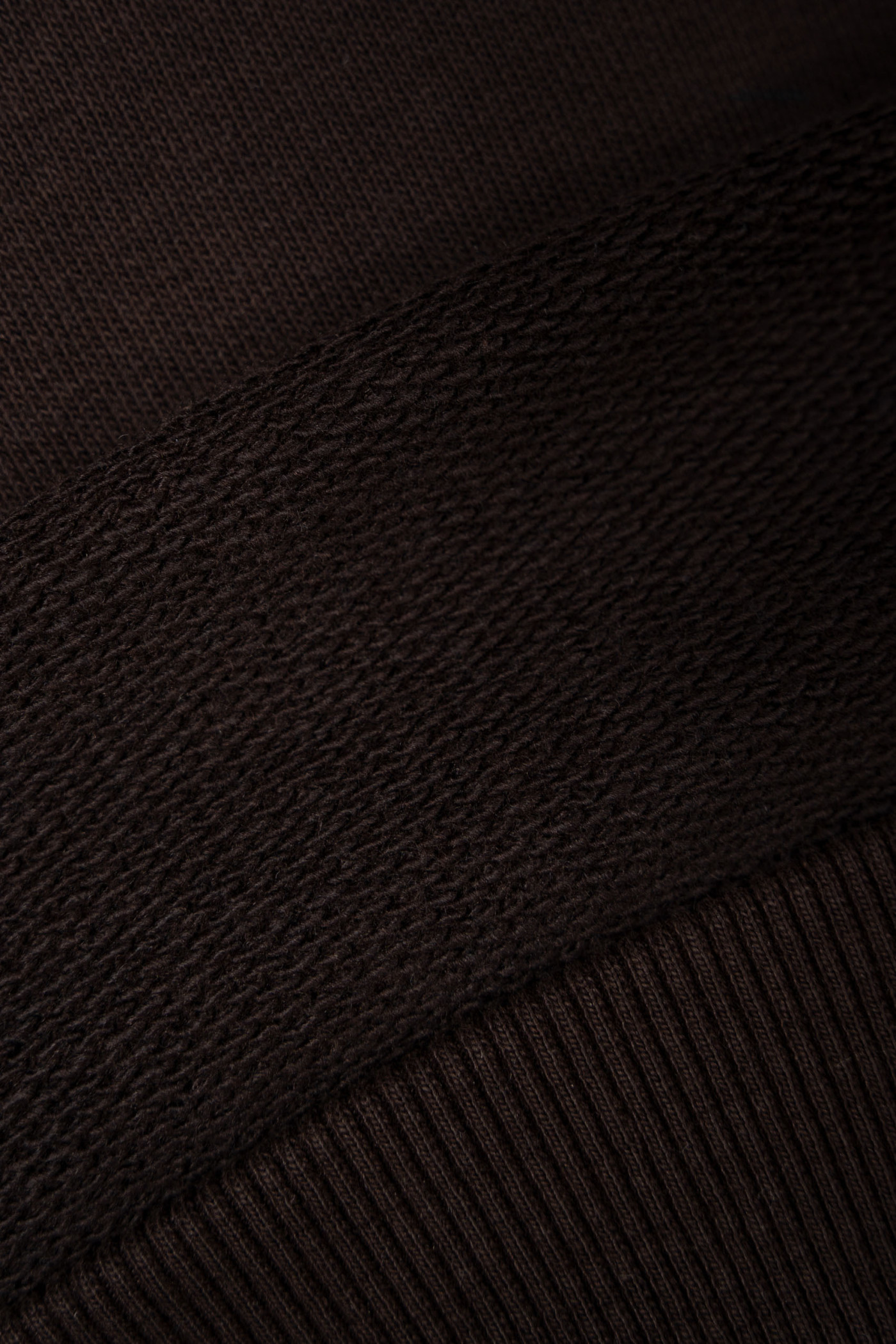 Brązowa bluza BOXY z kapturem z autorska grafiką z tyłu