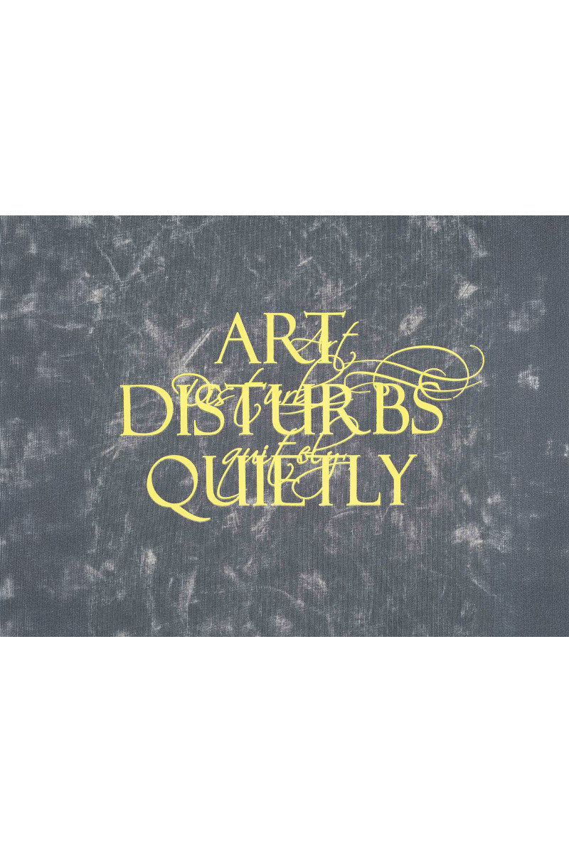 Szary t-shirt LOOSE z efektem sprania, szary