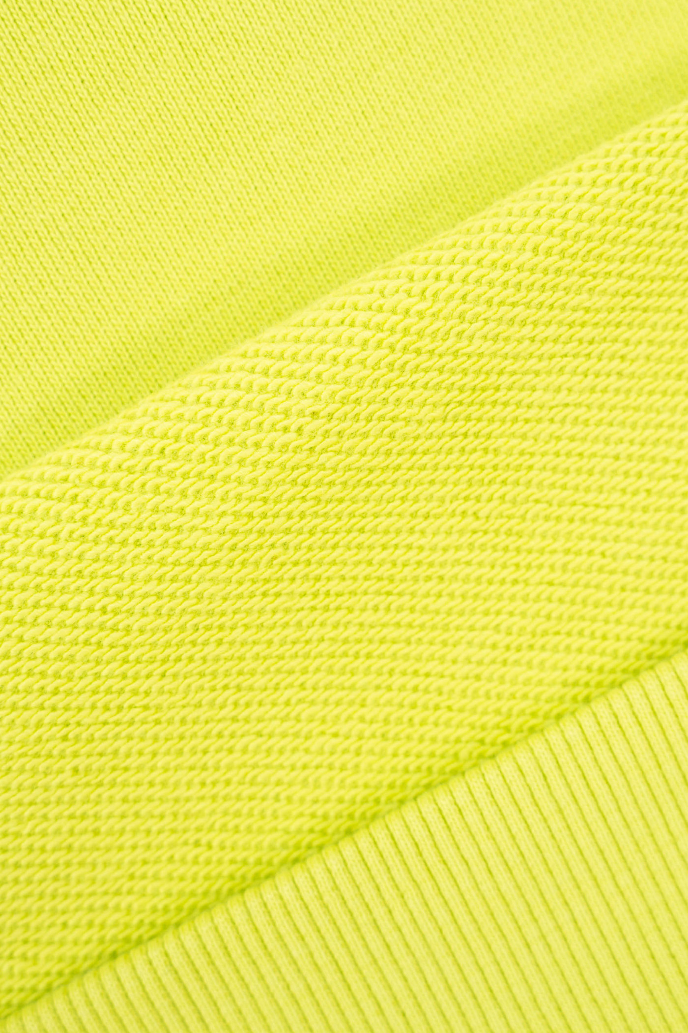 Limonkowa bluza BOXY z kapturem z autorska grafiką z tyłu