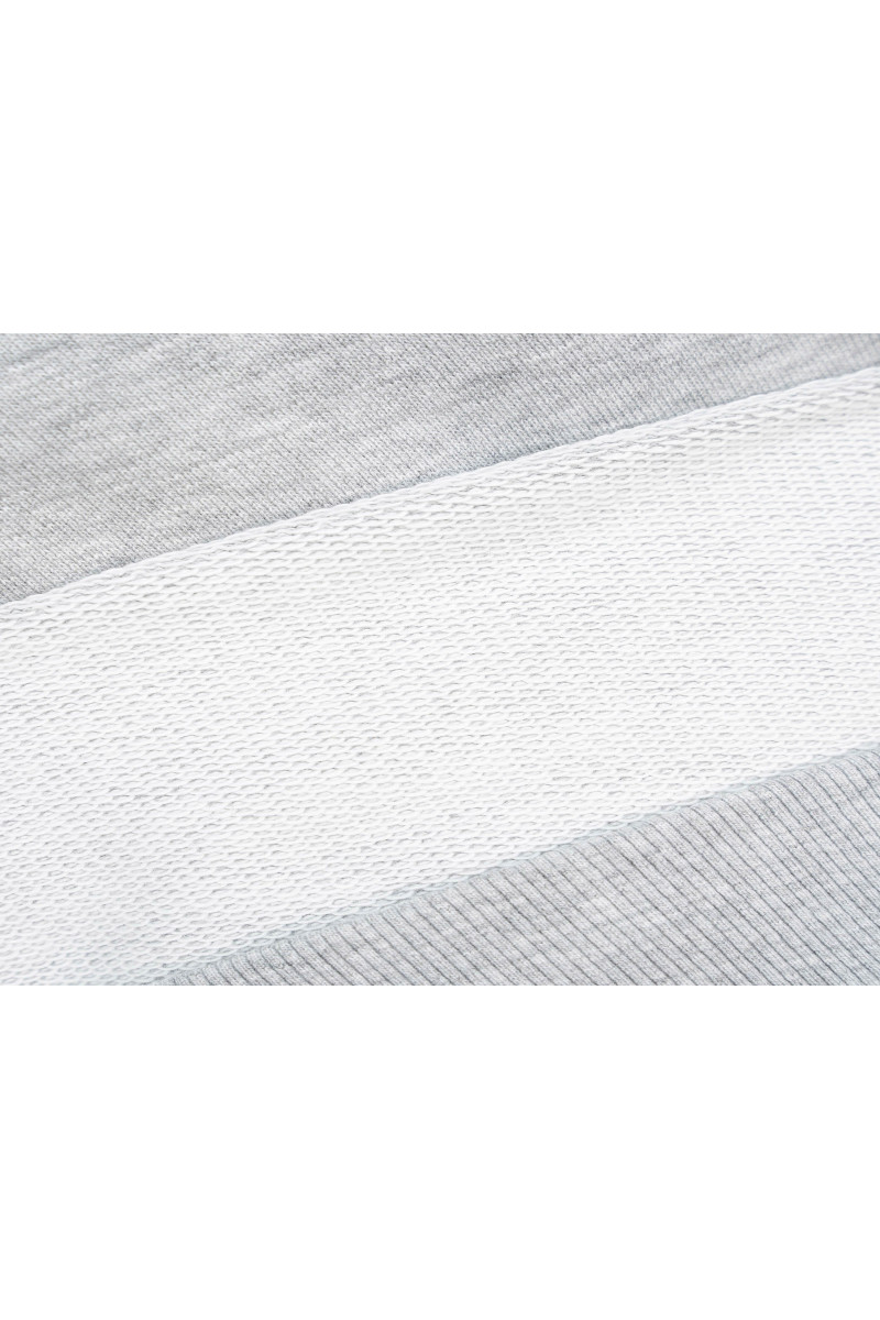 Szara bluza REGULAR z kapturem z autorską grafiką z tyłu, szary