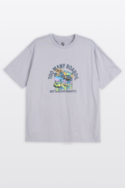 Bawełniana piżama z autorską grafiką z przodu