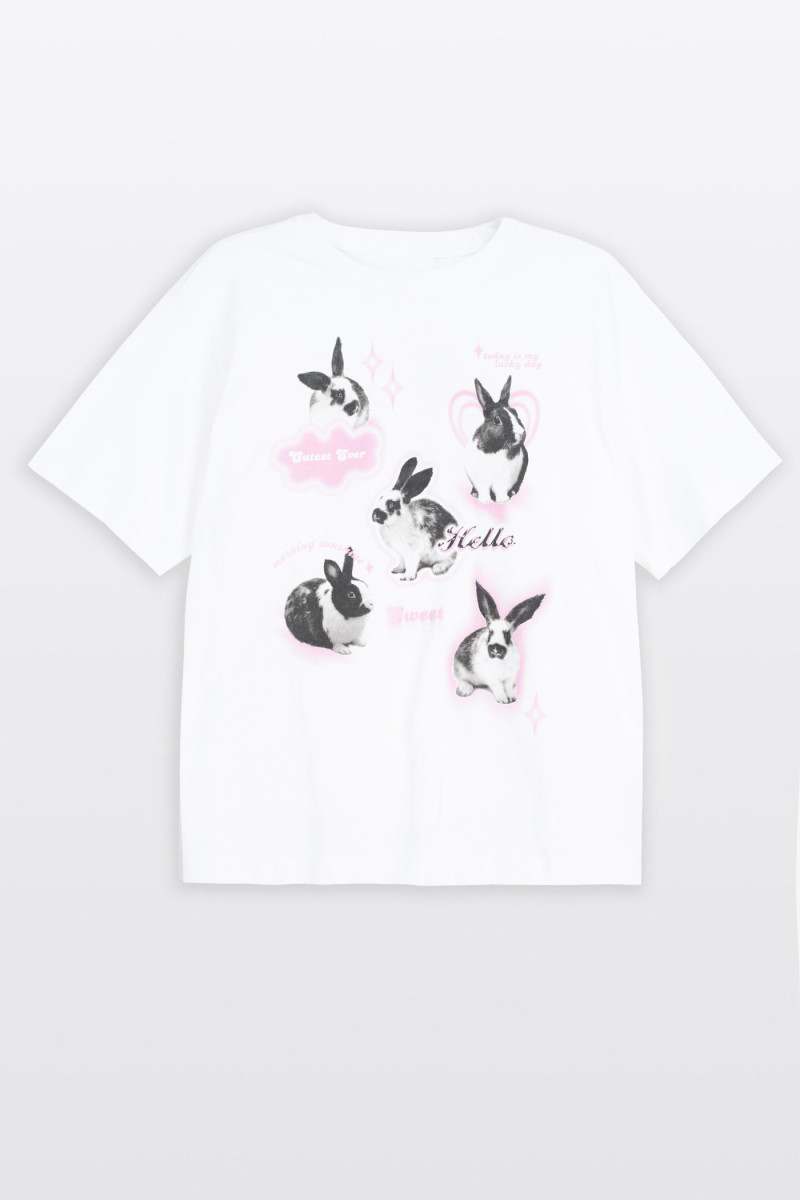 Bawełniana piżama z autorską grafiką