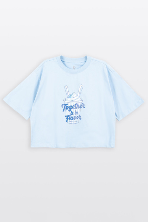 Bawełniana piżama z autorską grafiką