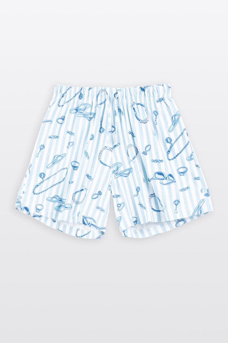 Bawełniana piżama z autorską grafiką