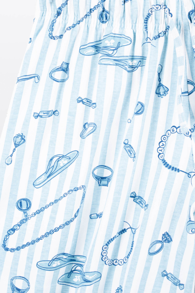 Bawełniana piżama z autorską grafiką