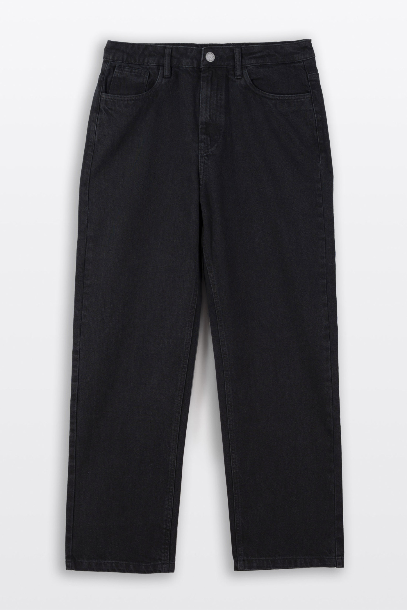 Czarne spodnie jeansowe STRAIGHT