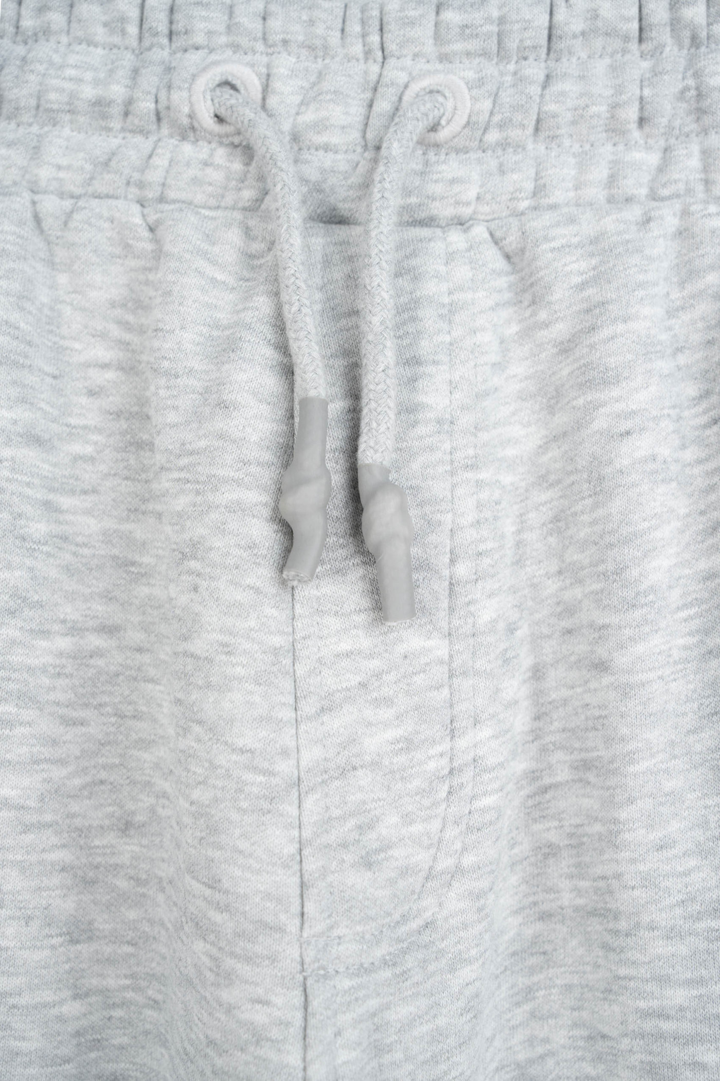 Szare spodnie dresowe BAGGY z przeszyciami na nogawce