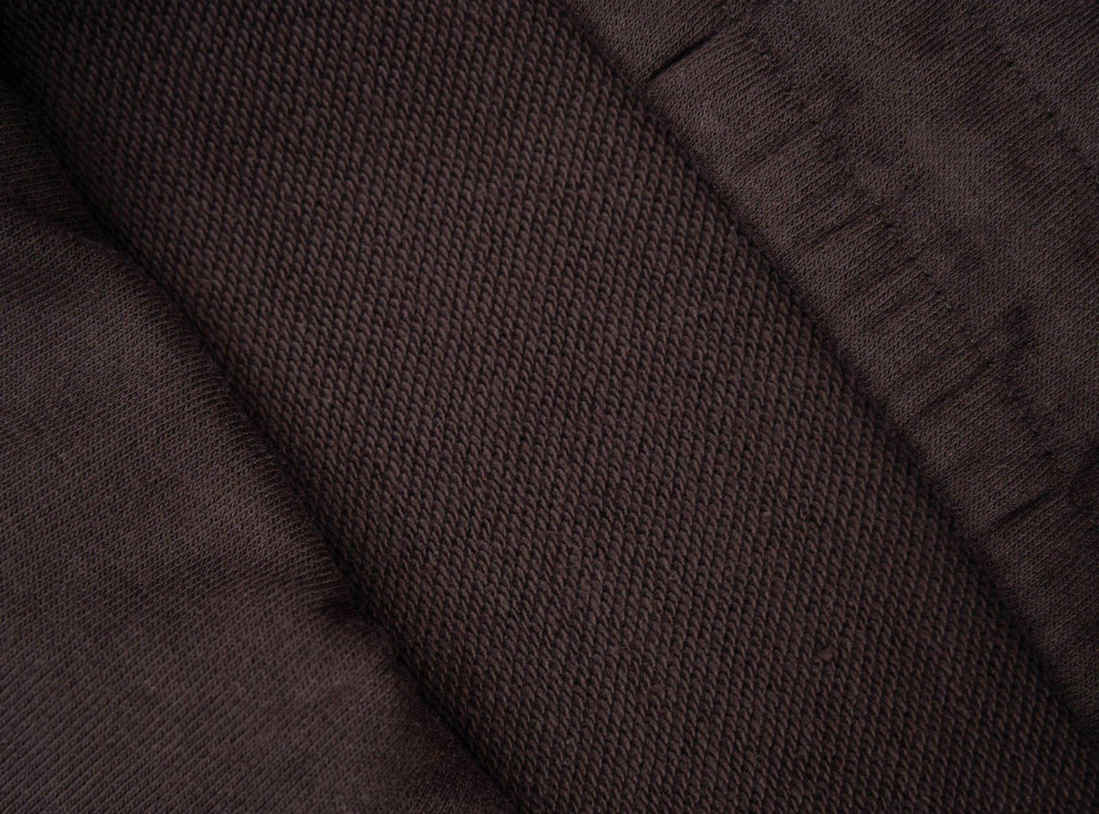 Brązowe spodnie dresowe OVERSIZE bez nadruków