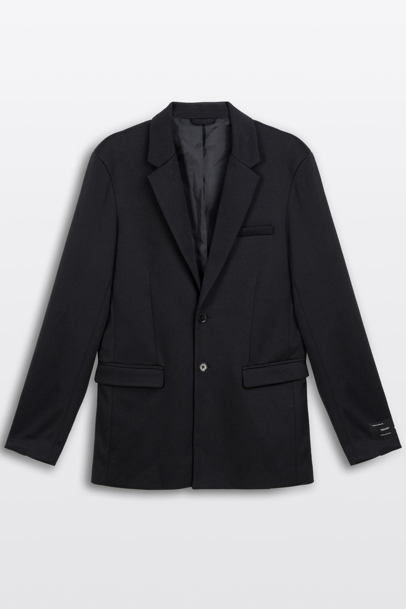 Czarna marynarka garniturowa REGULAR