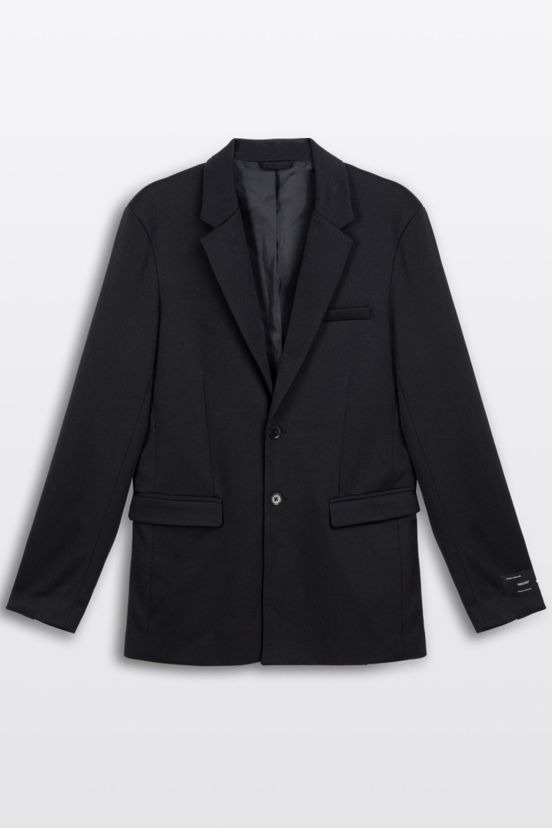 Czarna marynarka garniturowa REGULAR, czarny