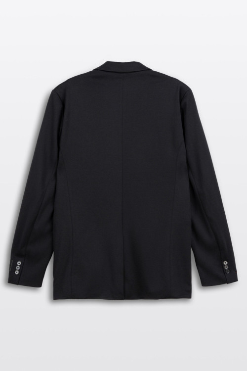 Czarna marynarka garniturowa REGULAR
